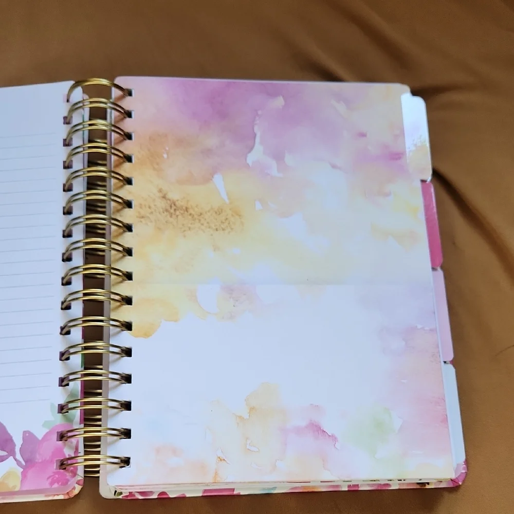 Floral Agenda Planner